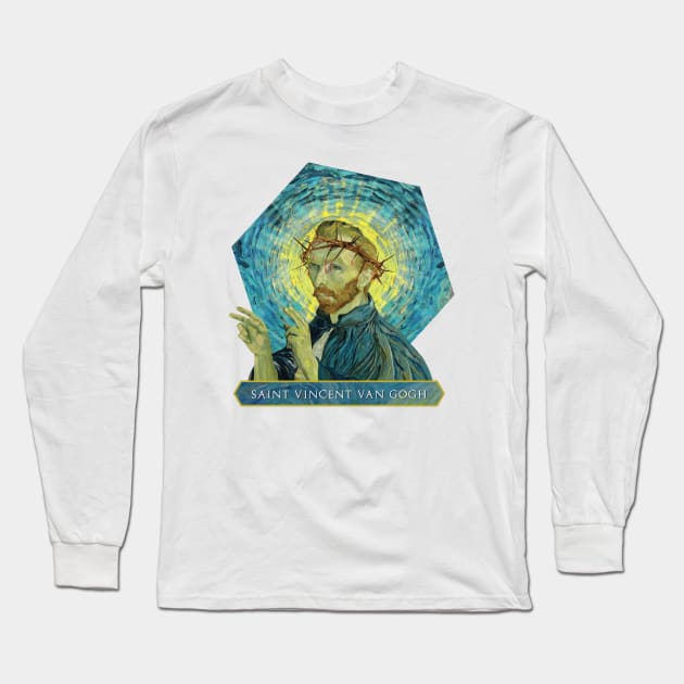 Saint Vincent van Gogh Long Sleeve T-Shirt by hayatininevreni